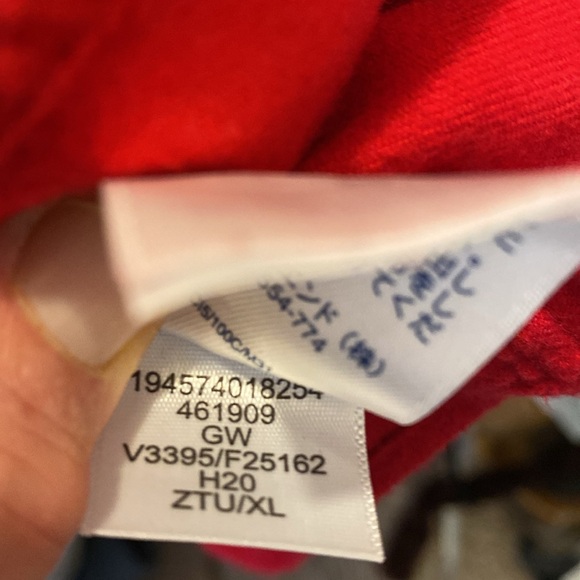 Lands End Long Sleeve Red Men's Traditional Fit Flagship Flannel Shirt Size XL - Picture 4 of 7